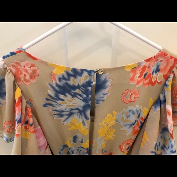 Margo & Sebastian Floral Spring Summer Dress S - Picture 5 of 5